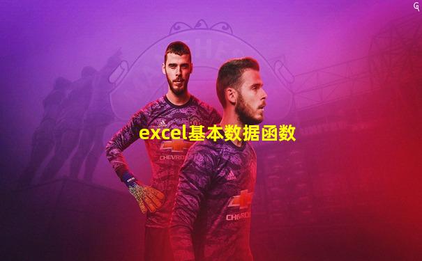 excel基本数据函数