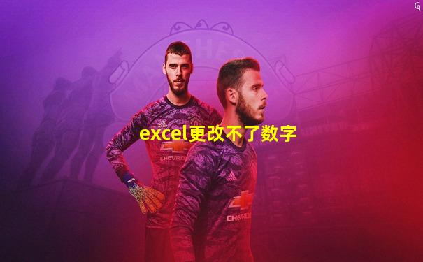 excel更改不了数字