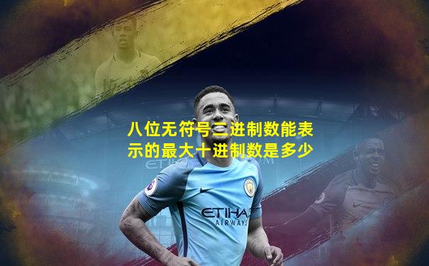 八位无符号二进制数能表示的最大十进制数是多少