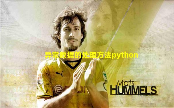 异常数据的处理方法python
