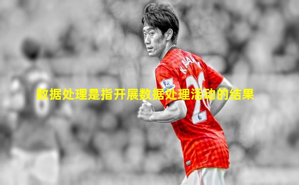 数据处理是指开展数据处理活动的结果